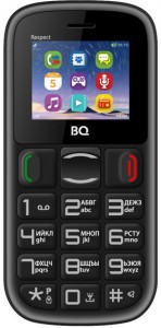 Мобильный телефон BQ Respect M-1800 Black red