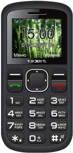 Мобильный телефон Texet TM-B220 Black red