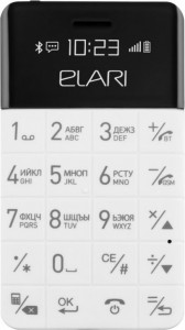 Мобильный телефон Elari CardPhone White