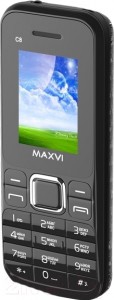 Мобильный телефон Maxvi  C8 Black