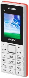 Мобильный телефон Maxvi  C9 White red