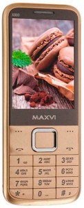 Мобильный телефон Maxvi  X800 Gold