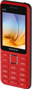 Мобильный телефон Maxvi  K12 Red black