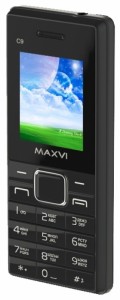 Мобильный телефон Maxvi  C9 Black