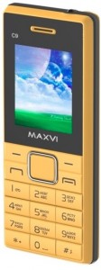 Мобильный телефон Maxvi  C9 Yellow black