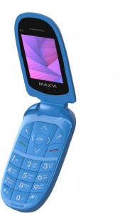 Мобильный телефон Maxvi  E1 Blue