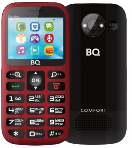 Мобильный телефон BQ BQM-2300 Comfort Red