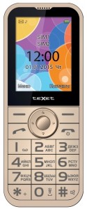 Мобильный телефон Texet TM-B330 Beige