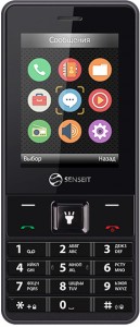 Мобильный телефон Senseit L208 Black