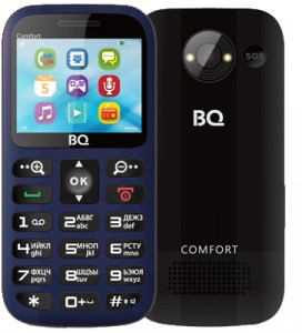 Мобильный телефон BQ BQM-2300 Comfort Blue