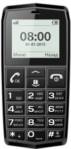 Мобильный телефон Vertex C301 Black