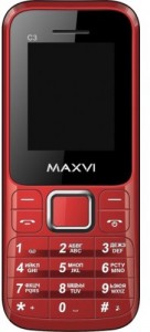 Мобильный телефон Maxvi  C3 Red