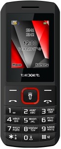 Мобильный телефон Texet ТМ-127 Black red
