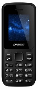 Мобильный телефон Digma Linx A101 2G Black