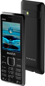 Мобильный телефон Maxvi  X650 Black