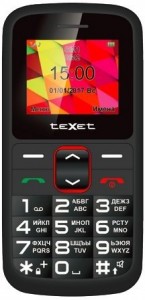 Мобильный телефон Texet TM-B217 Black Red