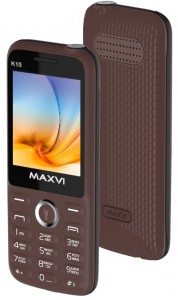 Мобильный телефон Maxvi  K15 Brown