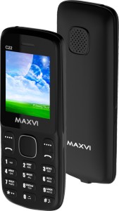 Мобильный телефон Maxvi  C22 Black