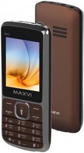 Мобильный телефон Maxvi  K11 Brown