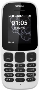 Мобильный телефон Nokia 105 DS White (TA-1034)