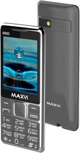 Мобильный телефон Maxvi  X600 Grey