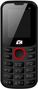 Мобильный телефон ARK Benefit U3 Red black