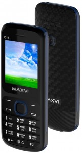 Мобильный телефон Maxvi  C15 Black blue