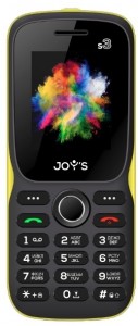 Мобильный телефон Joy's S3 DS Black yellow