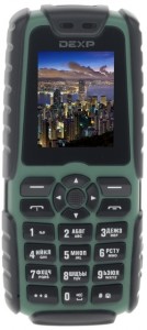 Мобильный телефон DEXP Larus F1 Black green