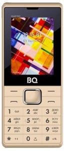 Мобильный телефон BQ M-2412 Quattro Gold