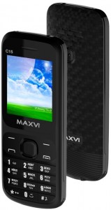 Мобильный телефон Maxvi  C15 Black