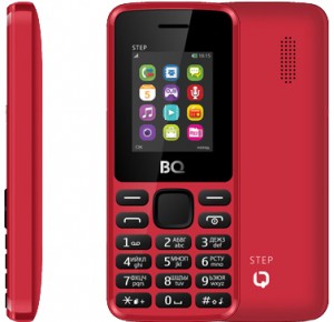 Мобильный телефон BQ M-1830 Step Red