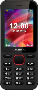 Мобильный телефон Texet TM-B215 Black red