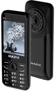 Мобильный телефон Maxvi  P12 Black