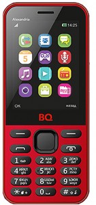 Мобильный телефон BQ M-2800 Alexandria Red