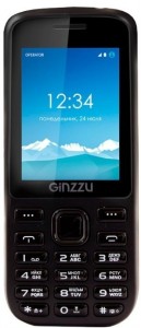 Мобильный телефон Ginzzu M201 Black