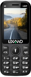 Мобильный телефон Lexand A3 Light Black