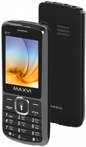 Мобильный телефон Maxvi  K11 Black