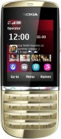 Мобильный телефон Nokia Asha 300 Gold