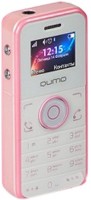 Мобильный телефон Qumo Push Mini White Pink