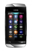 Мобильный телефон Nokia Asha 306 Silver white