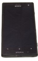 Мобильный телефон Sony Xperia ion LT28 Black дефект