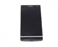 Мобильный телефон Sony Xperia S Black царапины, потертости