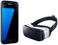 Мобильный телефон Samsung Galaxy S7 Edge 32Gb Black + очки виртуальной реальности Gear VR