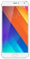 Мобильный телефон Meizu MX5 32Gb Silver back white front