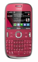 Мобильный телефон Nokia Asha 302 Plum Red