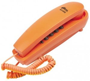 Проводной телефон Ritmix RT-005 Orange