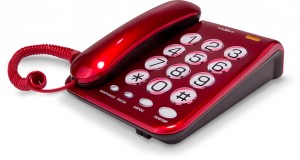 Проводной телефон Texet TX-262 Red