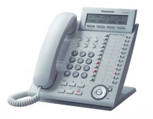 Проводной телефон Panasonic KX-DT343 White нарушена упаковка