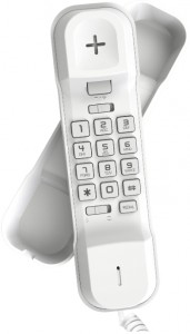 Проводной телефон Alcatel T06 White